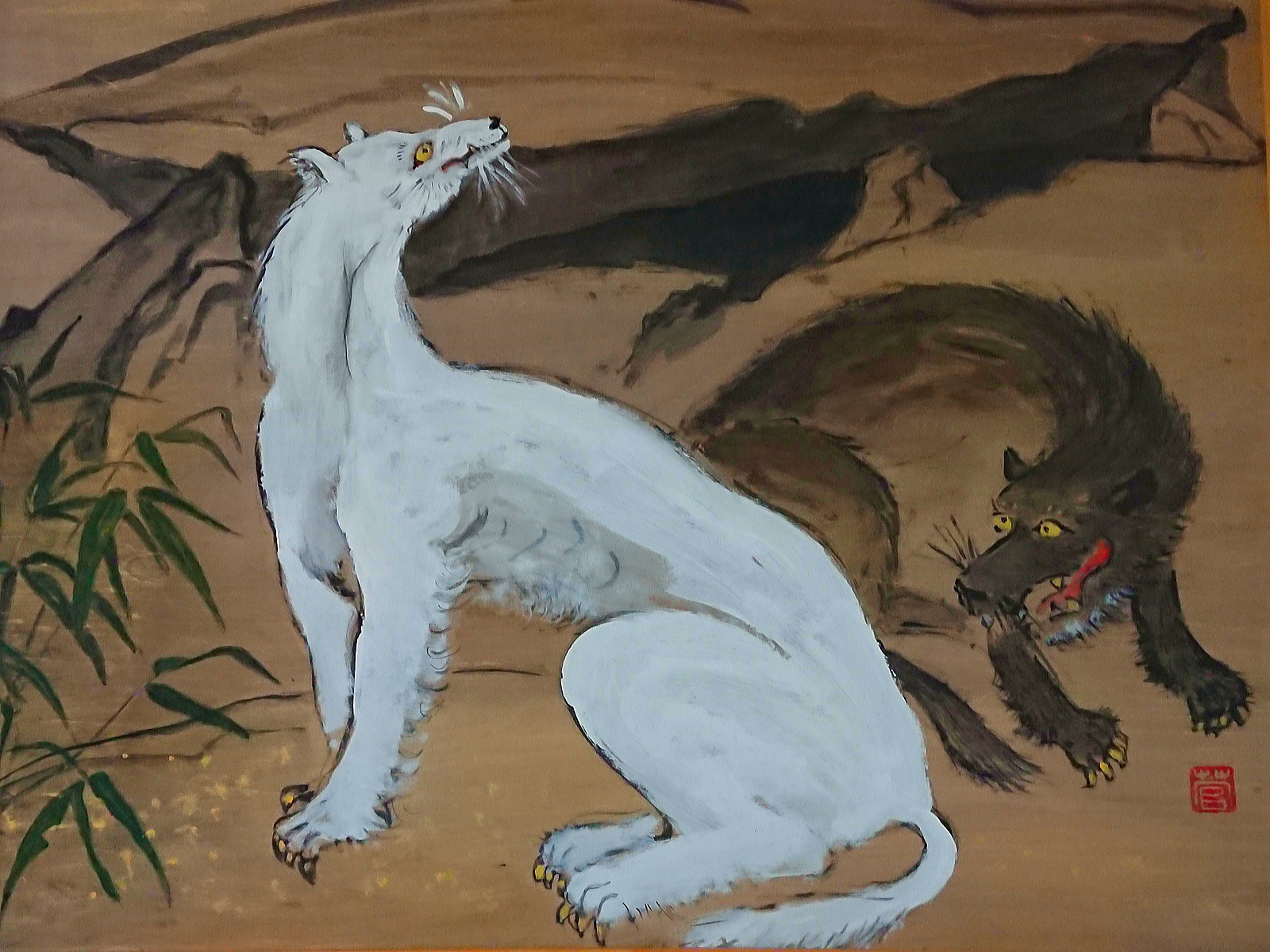 日本狼の棲館 [ニホンオオカミのやかた]～彼らはこの嶺々の何処かに棲んでいる～福島県飯館村 山津見神社